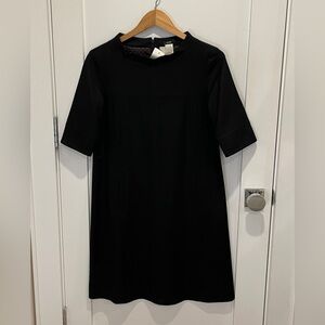 J Crew Mod Black Dress 6 New NWT $198